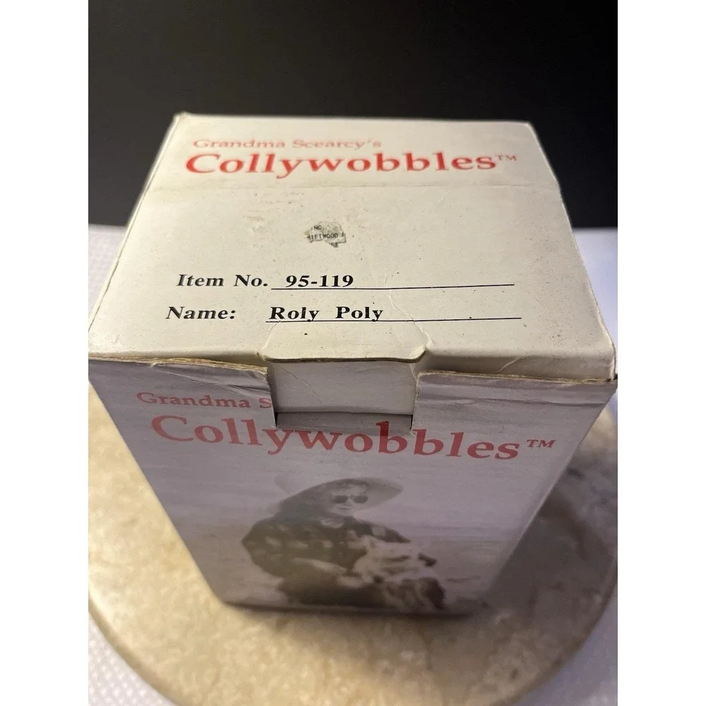 Grandma Scearcy's Santa Collywobbles Roly Poly Artwork Numbered And Signed